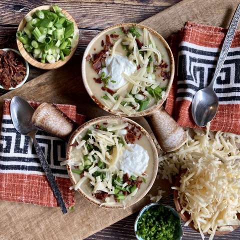 Photo of Loaded Potato, Celeriac and Cauliflower Soup