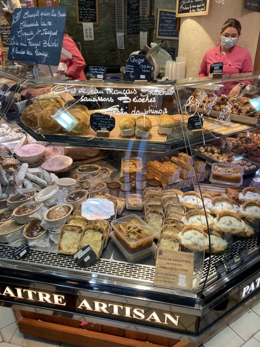 A Charcuterie Stand at Les Halles