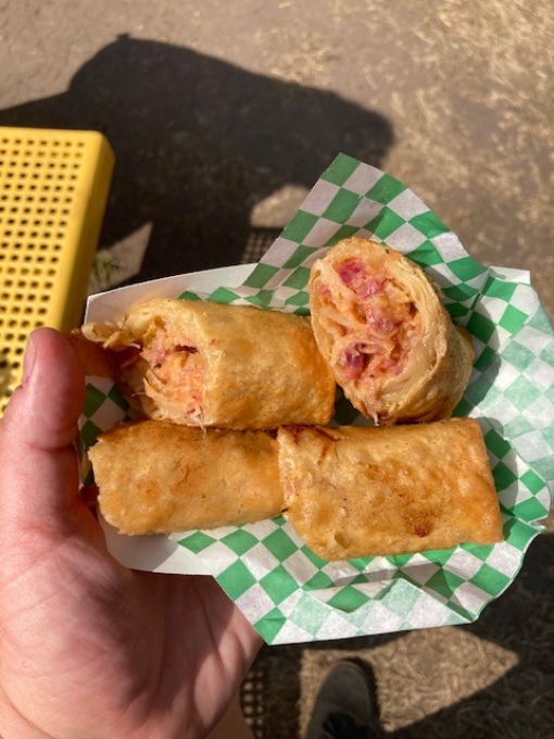 Reuben Eggrolls