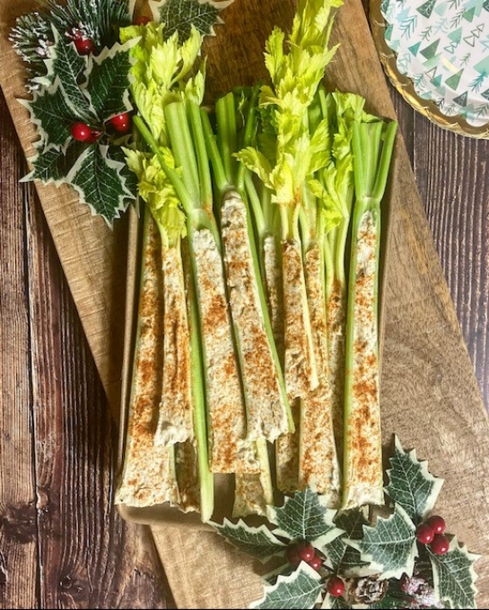 Grandma Audrey's Stuffed Celery