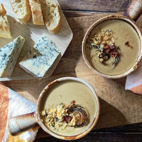 Photo of Cream of Caramelized 6-Onion Soup