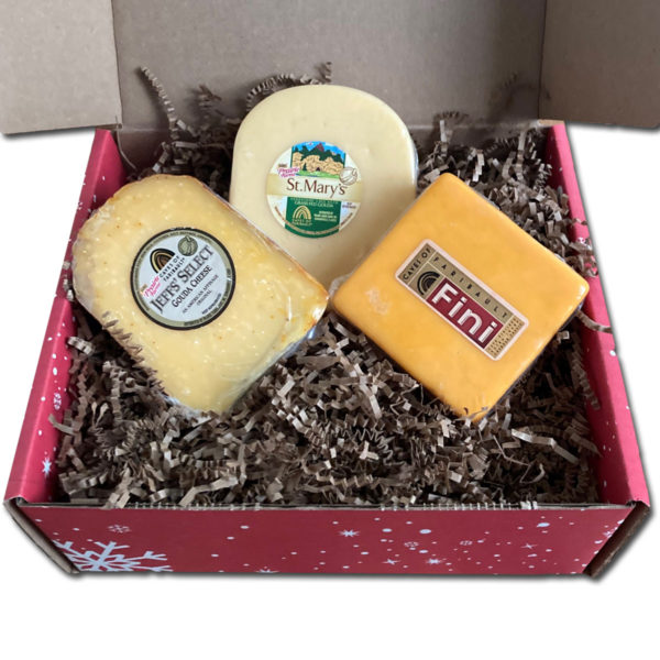 Photo of cheese gift box